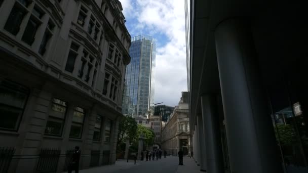 Bâtiments Dans Une Rue Londres — Video