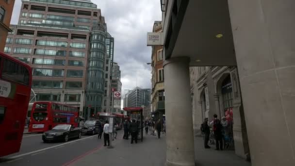 Liverpool Street Londra — Video Stock