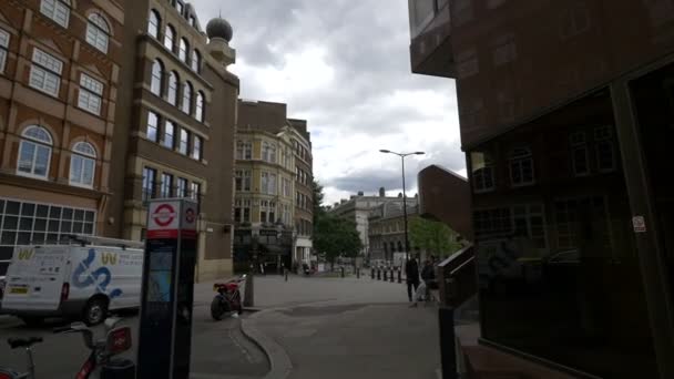 Monument Street Londra — Video Stock