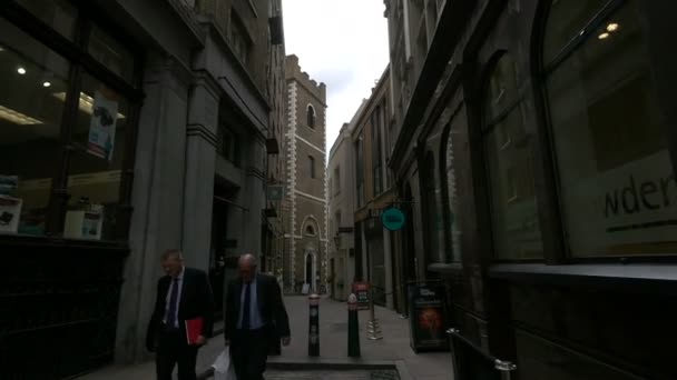 伦敦的洛夫特巷 — 图库视频影像