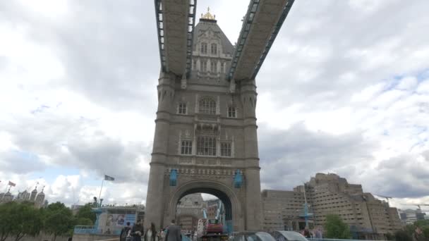 Πύργος Της Γέφυρας Λονδίνο — Αρχείο Βίντεο