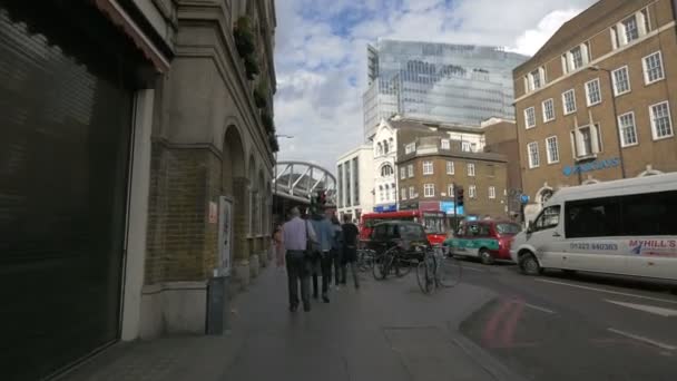 Borough High Street Londres — Vídeos de Stock