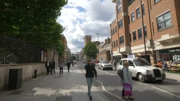 Ulica Londynie Koncepcja Podróży — Wideo stockowe