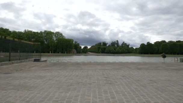 凡尔赛花园的大运河 — 图库视频影像