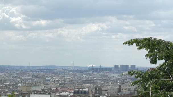 巴黎的高角度 — 图库视频影像