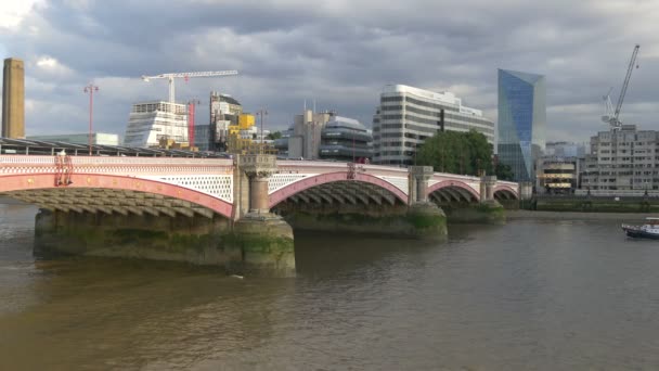 Blackfriars Bridge London — Stock Video