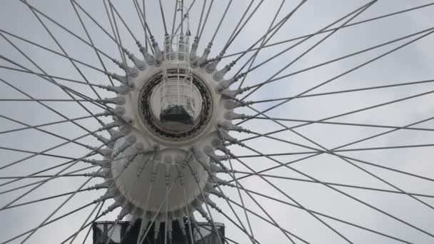 Feche Centro London Eye — Vídeo de Stock