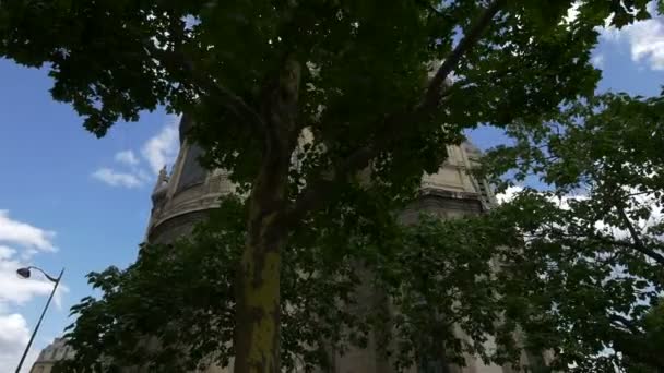 圣奥古斯丁教堂的低角度 — 图库视频影像