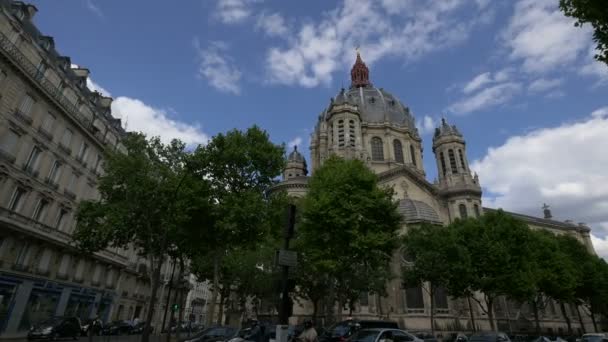 Church Augustine Dome — Stock Video