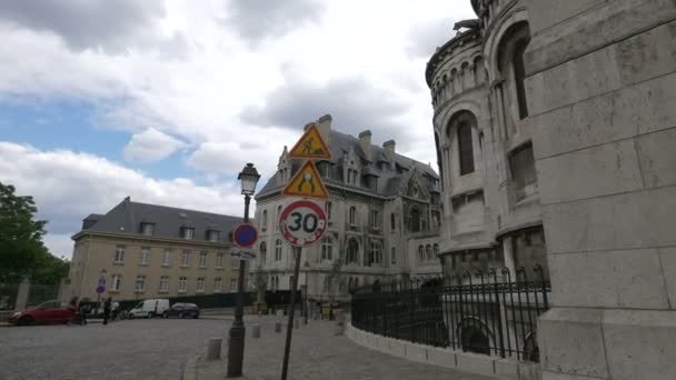 Murallas Basílica Del Sagrado Corazón — Vídeos de Stock