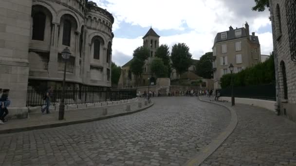 Rue Chevalier Barre Δίπλα Στο Sacr Cur — Αρχείο Βίντεο