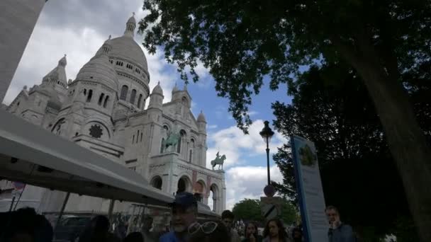 Bazilika Sacre Coeur — Stock video