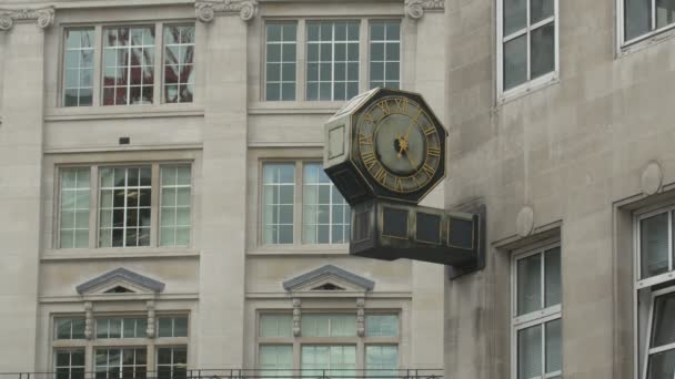 墙上的钟 — 图库视频影像