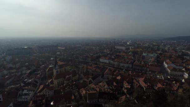 Pemandangan Udara Ljubljana — Stok Video