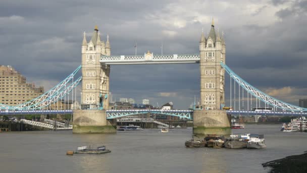 Tower Bridge London — Stockvideo