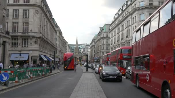 런던의 그랜드 거리의 — 비디오