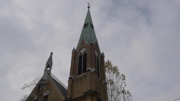 Неоготська Церква Дзвіниця — стокове відео