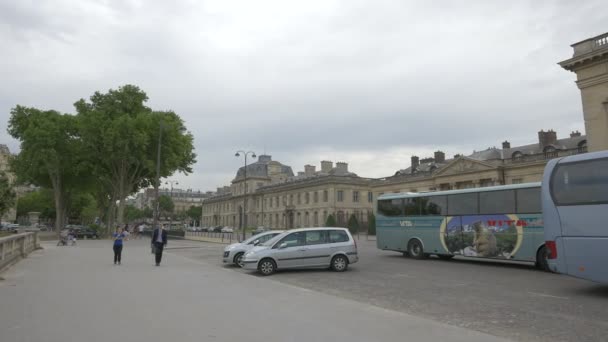 Place Joffre Parijs — Stockvideo