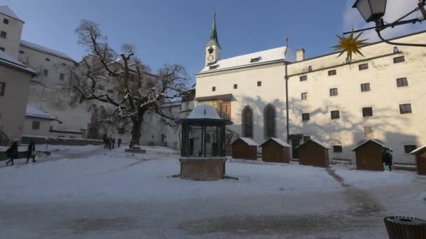 Nos Hohensalzburgi Erődben — Stock videók