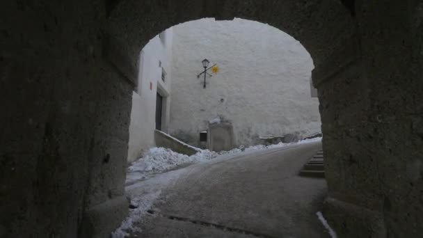 Allée Dans Forteresse Hohensalzburg — Video