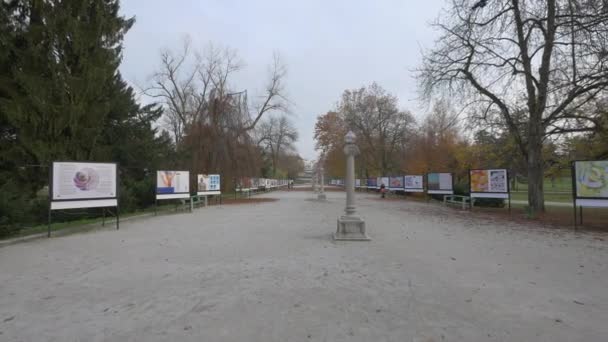 ティヴォリ公園のメイン路地 — ストック動画