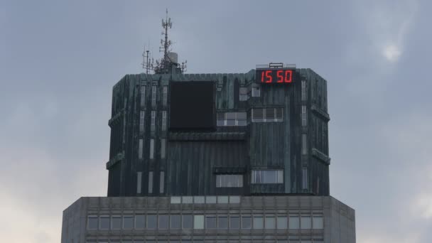 Topo Torre Business Center — Vídeo de Stock