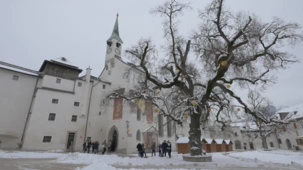 Eglise Dans Forteresse Salzbourg — Video