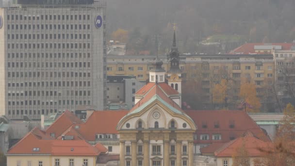 Holy Trinity Church Other Buildings — Stock Video