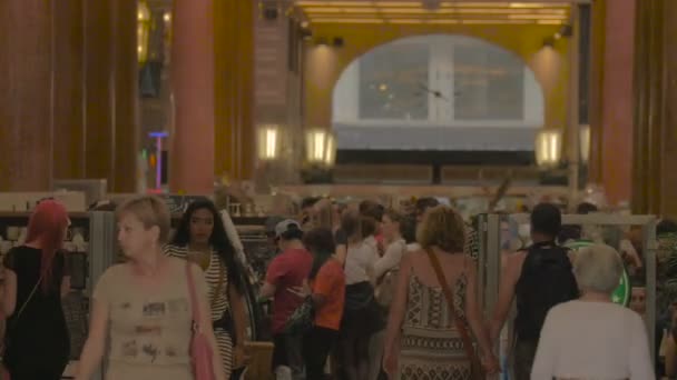 Arcade Des Champs Elysees Folyosója — Stock videók