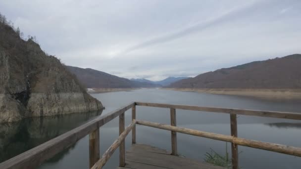 View Lake Romania — Wideo stockowe
