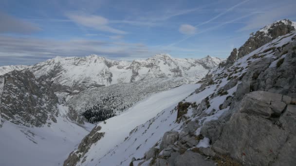 Alpy Karwendel Pobliżu Innsbrucka — Wideo stockowe