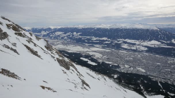 Innsbruck Karwendel Alpes Austria — Vídeos de Stock