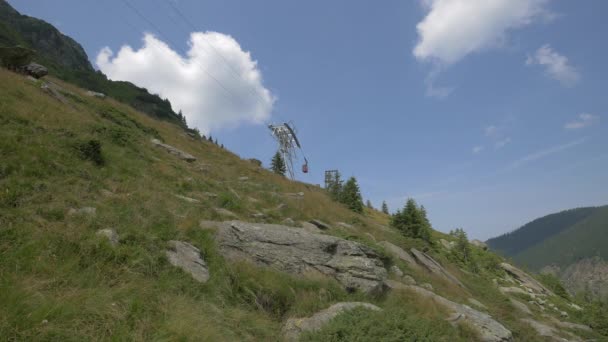 Teleférico Transfagarasan — Vídeos de Stock