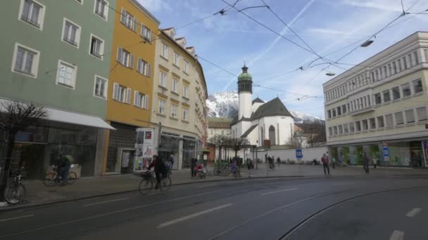 Innsbruck Müzesi Avusturya — Stok video