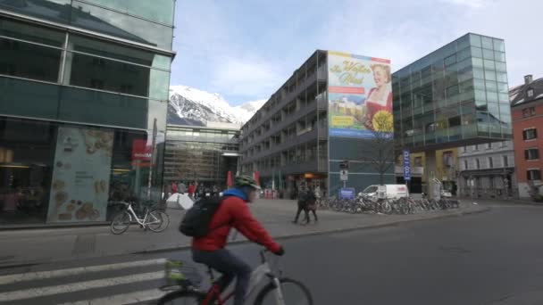 Una Strada Innsbruck — Video Stock