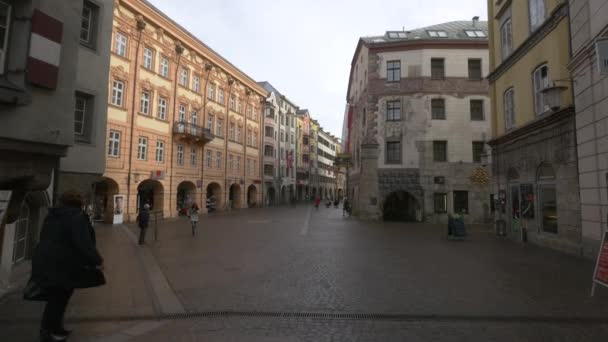 Herzog Otto Strasse Innsbruck — Video Stock