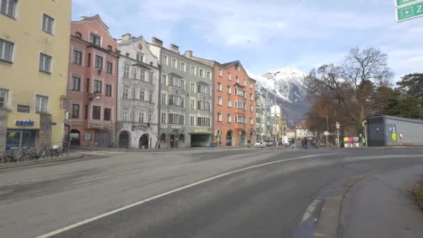 Street Innsbruck — Stock Video