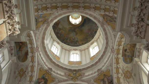 Kuppel Des Jakobus Doms Innsbruck — Stockvideo