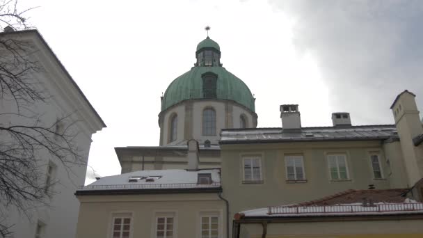 Kopuła Hofburga Innsbrucku Austria — Wideo stockowe