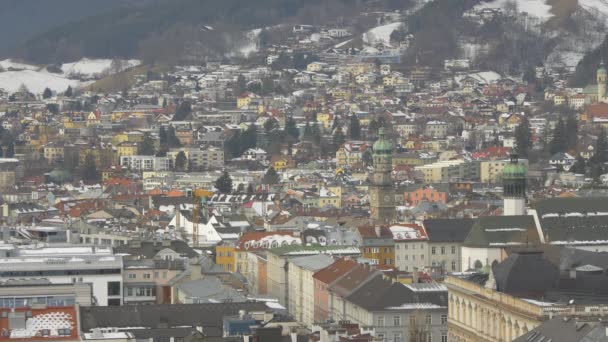 Paesaggio Urbano Innsbruck Austria — Video Stock
