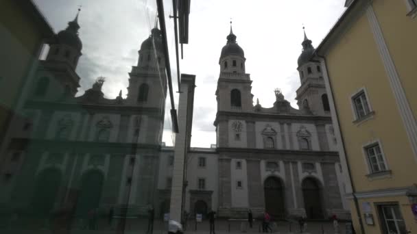Иезуитская Церковь Инсбруке — стоковое видео