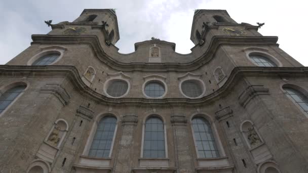 Innsbruck Taki Aziz Jakob Katedrali — Stok video