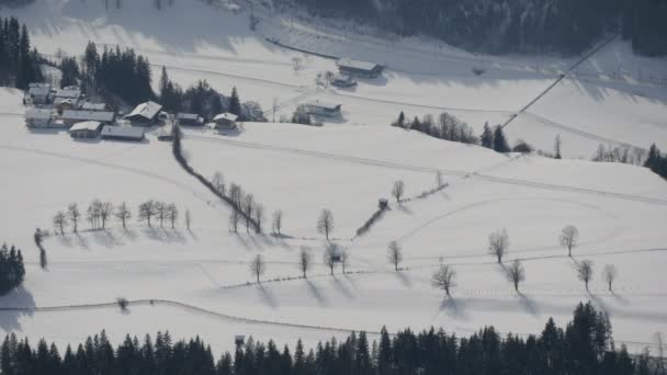 Dolina Domami Kitzbhel Austria — Wideo stockowe