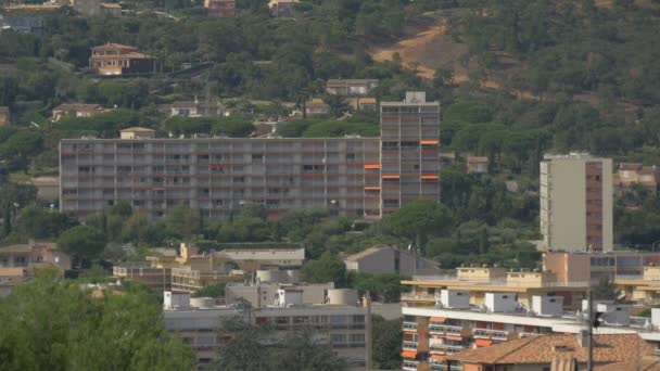 Sainte Maxime Deki Hikaye Binası — Stok video