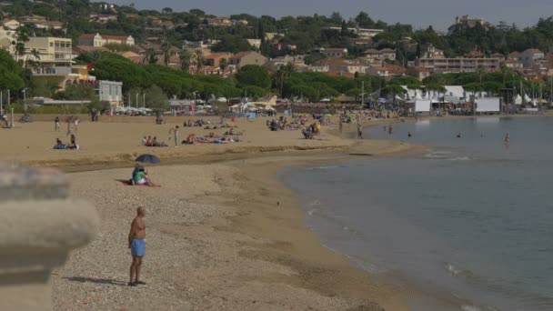 Fronte Mare Sainte Maxime — Video Stock