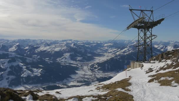 Pali Montagne Della Funivia — Video Stock