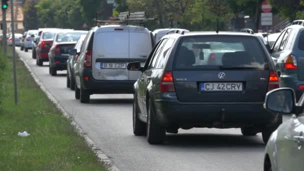 Duży Ruch Mieście — Wideo stockowe