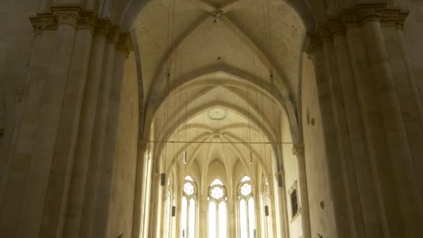 Saint Michael Roman Catholic Cathedral Alba Iulia — Vídeos de Stock