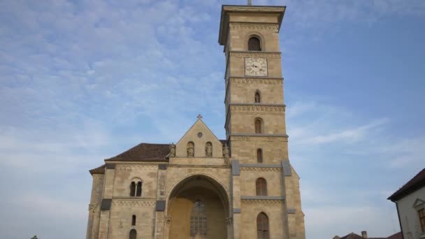 Saint Michael Katedralen Alba Iulia — Stockvideo