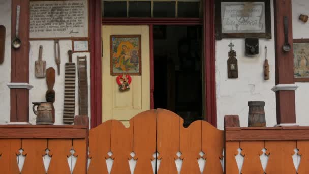 格拉马达人种学博物馆入口 — 图库视频影像